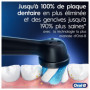 Oral-B iO 6 Brosse A Dents Electrique Noire, 6 Modes De Nettoyage Avec Soin Des Gencives, Douceur, Blancheur, Conseils De Brossa