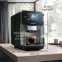 SIEMENS, machine à café à grain entièrement automatique, EQ700, écran iSelect, coffeeWorld, avec Cold Brew et Slow Brew, cappucc