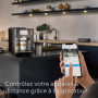 SIEMENS, machine à café à grain entièrement automatique, EQ700, écran iSelect, coffeeWorld, avec Cold Brew et Slow Brew, cappucc