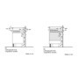 Bosch PIF645BB5E Série 4 Plaque de cuisson à induction, autonome, 60 cm de large, zone de cocotte pour grande batterie de cuisin