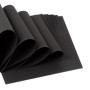 OfficeTree 60x Papier Noir Cartonné A4 300g - Papier Carton Noir pour Bricolage, Découpage & Scrapbooking - Papier Cartonné Noir