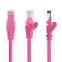 1aTTack.de Câble Réseau Cat6 Cat 6-5x 0,25m - RJ45 Ethernet LAN DSL Routeur Modem - Magenta