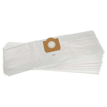 vhbw 10x sacs d'aspirateur, matière non tissée pour aspirateur Rowenta RB 860 Collector, RB 870, RD 200, RD 215, RS 810, RU 01-1