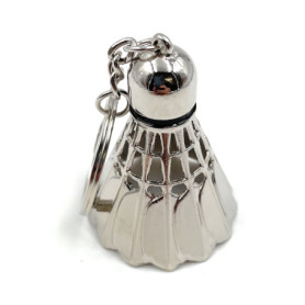 Onwomania - "Sport de badminton volant Porte-clés - porte-bonheur en métal idéal comme cadeau, par exemple pour le meilleur ami,