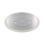 DEKAROX Plateau tournant rond en verre pour micro-ondes 315 mm de diamètre avec 3 pieds universel