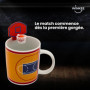 Winkee - Mug de Basket-Ball avec Panier et Ballon | Mug de café Sportif avec Fonction de Jeu pour Les Fans de Basket-Ball | Cade