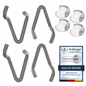 SmartProduct Ajusteurs de hauteur pour parc de jeu pour bébé, pack de 4 rehausseur en acier galvanisé pour plusieurs set de 4 pr