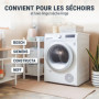 Filtre à peluches pour sèche-linge Bosch Siemens Neff 656033 00656033 pour sèche-linge comme iQ300 iQ390 iQ700 iQ800 pour sèche-