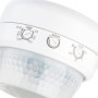 SEBSON® Détecteur Mouvement Exterieur IP65, Montage en Saillie au Plafond ou Mur, LED adapté, Capteur Infrarouge programmable, P