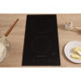Respekta Plaque de cuisson vitrocéramique Domino autonome sans cadre / 2 plaques avec prise / 9 niveaux de puissance / Contrôle 