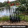 Paradox Fishing Flotteur Waggler Lot de 5 Poses de pêche 4 g-8 g I 2 g pré-soufflées Flotteur Peche – Poses de pêche flottantes