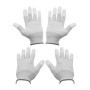 Minadax ESD Gants antistatiques Finger-TIP – 5 paires Taille XL/10 – Pour réparation, montage et nettoyage en électronique, méca