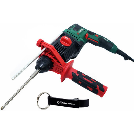 HEADNMORE® Bundle – Parkside® Marteau perforateur / marteau burineur PBH 800 et porte-clés HEADNMORE®