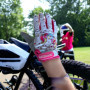 Gants de cyclisme pour enfants et filles entre 5 et 8 ans, taille M, gants de cyclisme d'été pour les vacances, les randonnées, 