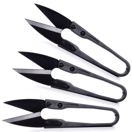 Lot de 3 mini-sécateurs – Ciseaux en acier inoxydable pour plantes et précision – Idéal pour tailler bourgeons, feuilles et fils