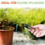 Lot de 3 mini-sécateurs – Ciseaux en acier inoxydable pour plantes et précision – Idéal pour tailler bourgeons, feuilles et fils