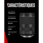 Objectif Canon RF 24-240 mm F4-6,3 is USM téléobjectif et Grand-Angle Standard 10x, Faune, Paysage, Rue, Compatible avec Le syst