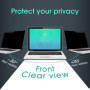 BELLEMOND Filtre de confidentialité magnétique pour Ordinateur Portable 14 Pouces 16:10 Bouclier de confidentialité pour écran d