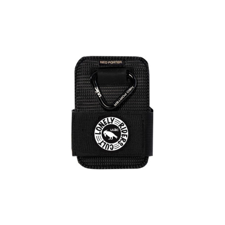 ULAC Neo Porter RADTAIL VERVE Sacoche de selle de vélo résistante à l'eau pour ranger les accessoires de cyclisme (noir, 0,5 l)
