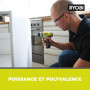 RYOBI Perceusevisseuse 12V 2 vitesses 30 Nm 24 positions mandrin 10 mm 2 batteries lithium 20 Ah chargeur Livrée en sac de trans