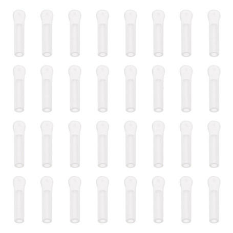 OTOTEC 60 Pièces Flotteur en Silicone Transparent Transparent Changement Rapide Matériel de Pêche Adaptateurs de Flotteur Wagler