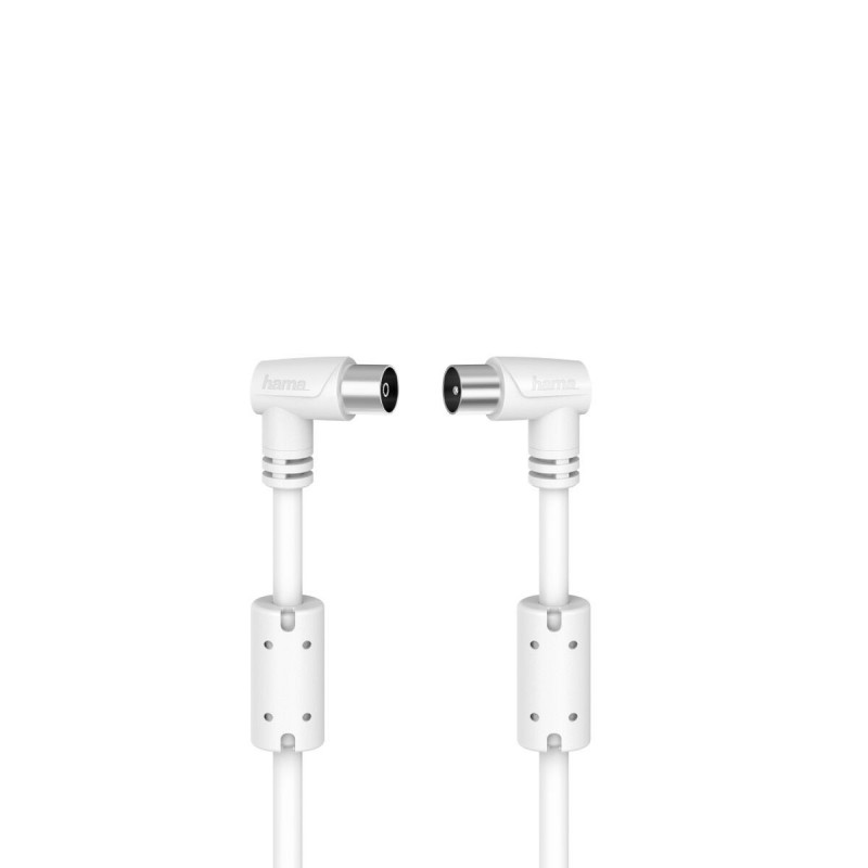 Hama 00205058 câble coaxial 5 m Blanc