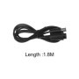 YINETTECH Lot de 4 câbles d'extension pour manette de jeu compatible avec Nintendo Gamecube Wii 1,8 m