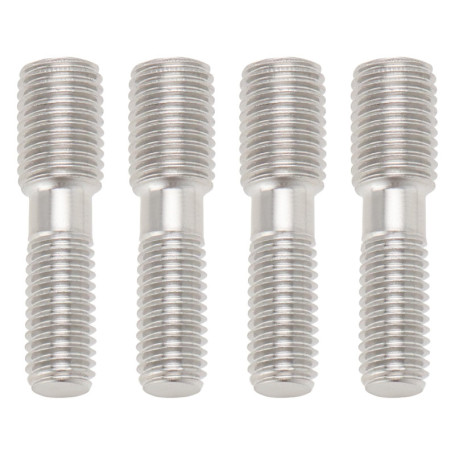 YINETTECH Vis de Réduction M8x1,25 à M10x1,25 4 Pièces Goujon de Collecteur d'échappement Universel en Acier Inoxydable 304 Comp