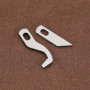 VGOL Lot de 2pcs Lames Supérieures et Inférieures pour Surjeter Lames Supérieures et Inférieures Compatible avec Singer S14-68 S