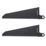 VGOL 2pcs SSB229CT Lames de Scie Alternative Lame de Scie en Acier au Carbone pour la Coupe de Plastique de Bois Dur de Résineux