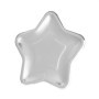 Jemcgrl 30 PièCes SéRies Assiettes en Papier en Forme D'éToile Assiette de FêTe Jetable en ou Assiette de Vaisselle Pentagramme 