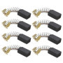 eMagTech 4 Paires Balais de Charbon de Moteur CB103 6x10x16mm Compatible avec HM0810 181030 Pièces de Rechange d'outils Électriq