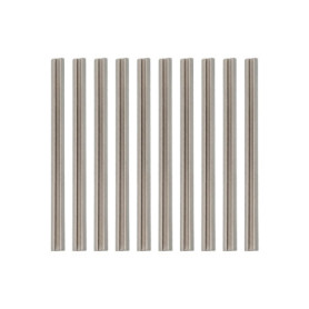 eMagTech 10pcs Lames de Raboteuse Électrique HSS 82mm avec Double Tranchant Remplacement Compatible avec Makita Raboteuses à Mai