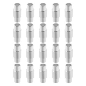 LT Easiyl Lot de 20 entretoises de roulement de roue en alliage d'aluminium pour patins à roues alignées et patins à roulettes