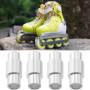 LT Easiyl Lot de 20 entretoises de roulement de roue en alliage d'aluminium pour patins à roues alignées et patins à roulettes