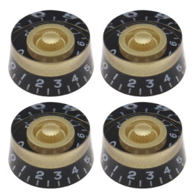 SG Store Lot de 4pcs Boutons de Commande de Guitare 6mm Compatible avec Gibson Compatible avec Les Paul Compatible avec Epiphone