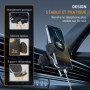 YISH Porte Telephone Voiture：360° Rotation Support Telephone Voiture, [Clip Amélioré] Socles de Téléphone Portable pour Automobi