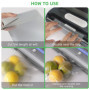 YISH Sac Sous Vide Alimentaire: Rouleau Sous Vide Alimentaire pour L'appareil de Mise Sous Vide, Sac Sous Vide pour La Cuisson, 