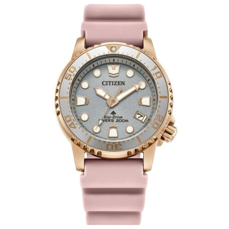 Citizen Femme Analogique Energie Solaire Montre avec Bracelet en Caoutchouc EO2023-00A