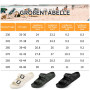 Foinledr Sandales Confortables Femmes Boucle Réglable, Chaussons d'Été Antidérapants Hommes, Sandales Unisexes Douces, Chaussons
