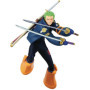 Statue Zoro avec Costume Tête D'Œuf Katanas 16 Cm