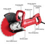 hzexun Scie Circulaire,3200W Scie électrique Avec 4300RPM,Scie à Béton Humide/sec Avec Ligne D'eau Pour Couper Le Granit,La Briq