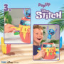 TOMY Jeu d'action Disney Pop Up Stitch - Jeu Familial Amusant pour Garçons, Filles Et Adultes - Jouet Stitch pour Enfants D'âge 