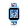 Sonic SNC4055 Montre à Quartz numérique pour garçon avec Bracelet en Silicone, Bleu, Ludique