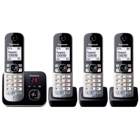 Panasonic KX-TG6824 Téléphones Sans fil Répondeur [Version Allemande]
