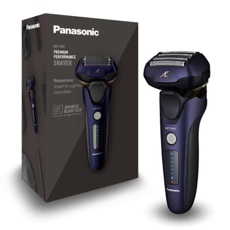 Panasonic Series 800 ES-LV67 Personalcare Rasoir 5 Lames dont 2 de finition externes Wet & Dry 4 accessoires 51 min d'autonomie 
