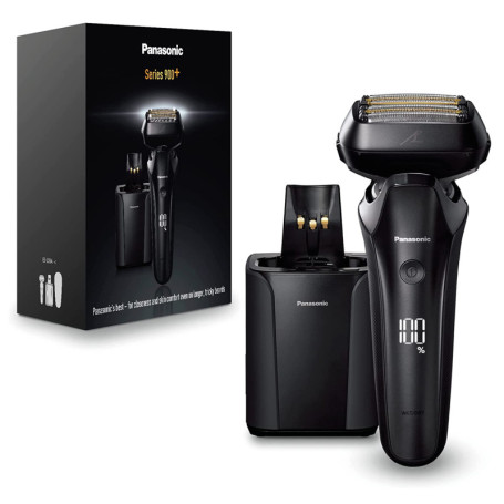 Panasonic ES-LS9A-K803 Rasoir Électrique Humide Et Sec À 6 Lames Pour Hommes, Rasoir Électrique Avec Capteur De Barbe Réactif, S