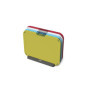 Joseph Joseph Duo Icon Lot de 4 planches à découper à code couleur avec support de rangement Multicolore