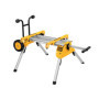 DEWALT - Piètement Roulant pour Scies à Table - DE7400-XJ - Support Stationnaire Léger et Facilement Transportable en Aluminium 