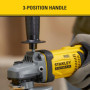 Stanley FATMAX Meuleuse d'angle Sans Fil 18V 125mm Vitesse 8500 trs/mn Sans Batterie Ni Chargeur Gamme FATMAX V20 SFMCG400B-XJ